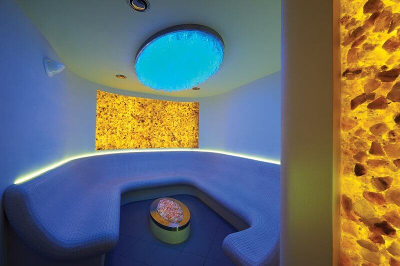 Salt Bath on Norwegian Bliss